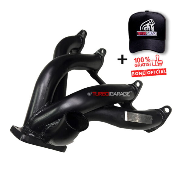 Coletor de Escape Tubular Aço Carbono P Vw Ap 8v Saída Para choque