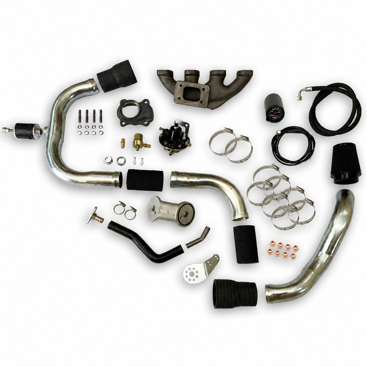 Kit turbo GM - Corsa / Montana/Prisma/Agile/Celta 1.0/1.4/1.6 - Com turbina