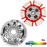 Kit embreagem de Cerâmica 980lb Light 6 pastilhas Pedal leve Vw AP 1.8/2.0