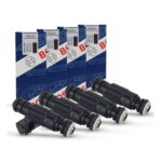 Jogo de 4 Bicos Injetores de Alta Vazão 65 Lbs/h Bosch